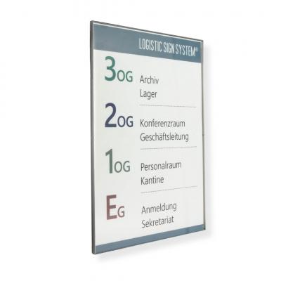 Türschild Campus Din A4 Edelstahl Schilder